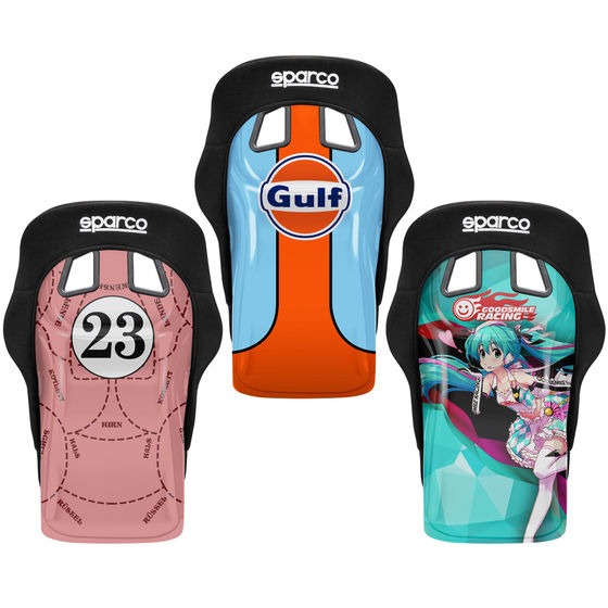 Buy Sparco Circuit II QRT Fibreglass Sim Racing Seat With Custom