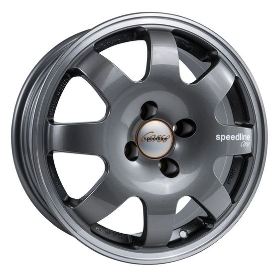 Buy Speedline Corse SL675 Alloy Wheels in Anthracite Polished Rim
