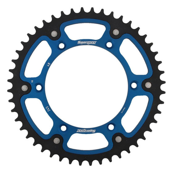Buy Supersprox Stealth Rear Motorcycle Sprocket - 823-46-BLUE
