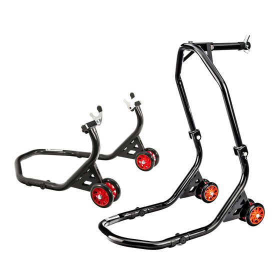 Buy Warrior 4 Wheel Racing Head Paddock Stand & Rear Paddock Stand