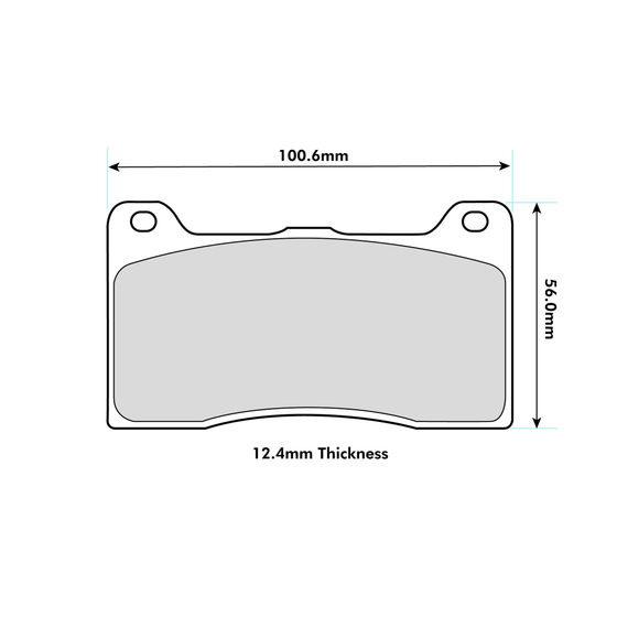Wilwood Brake Pads - BP-20 Dynapro
