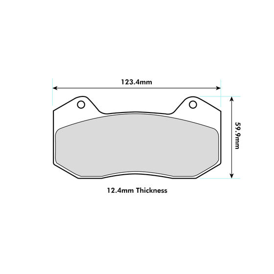 Wilwood Brake Pads - BP-10 Dynapro