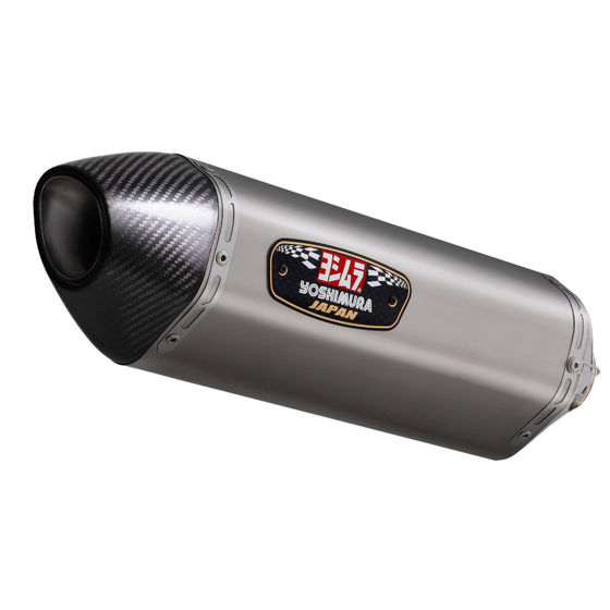 Buy Yoshimura R77J Slip On - Black Metal Magic Silencer
