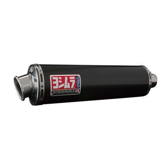 Buy Yoshimura RS-3 Oval Bolt On - Carbon Silencer - 1115452