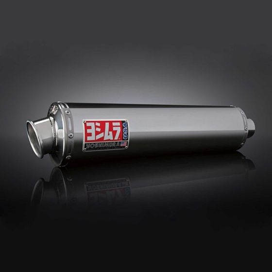 Buy Yoshimura RS-3 Oval Bolt On - Stainless Silencer - 1108455